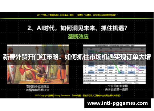 新春外贸开门红策略：如何抓住市场机遇实现订单大增